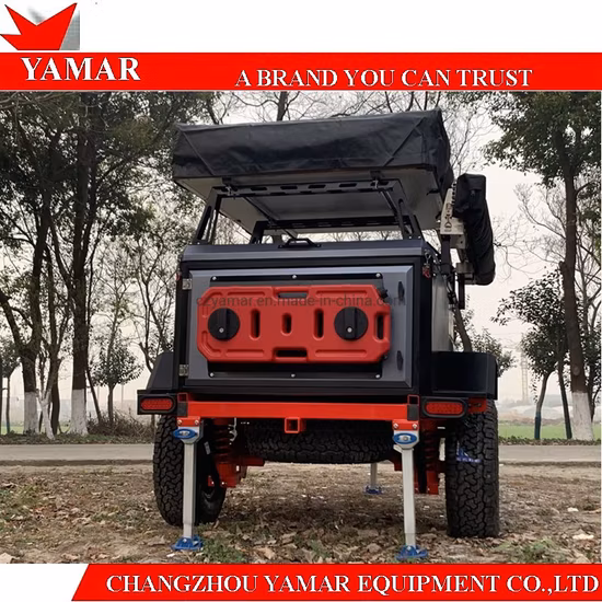 Campinganhänger / Hartschalen-Dachzelt-Wohnmobilanhänger